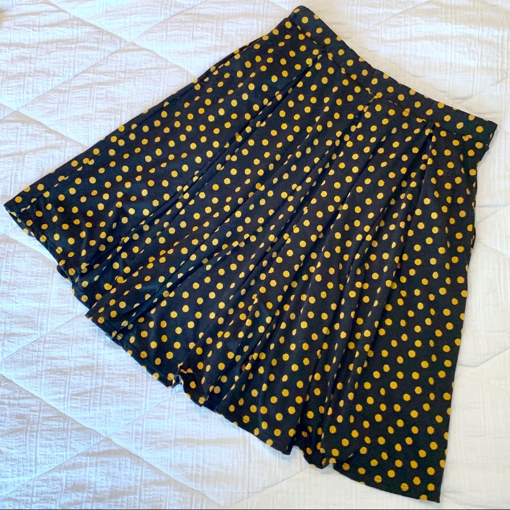 LuLaRoe LLR Polka Dot Madison Skirt